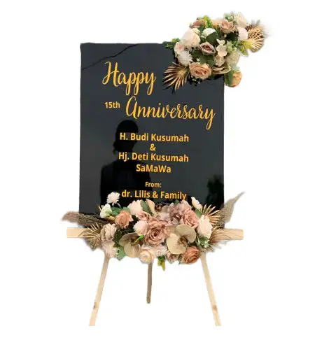 Papan Bunga Akrilik graha estetika